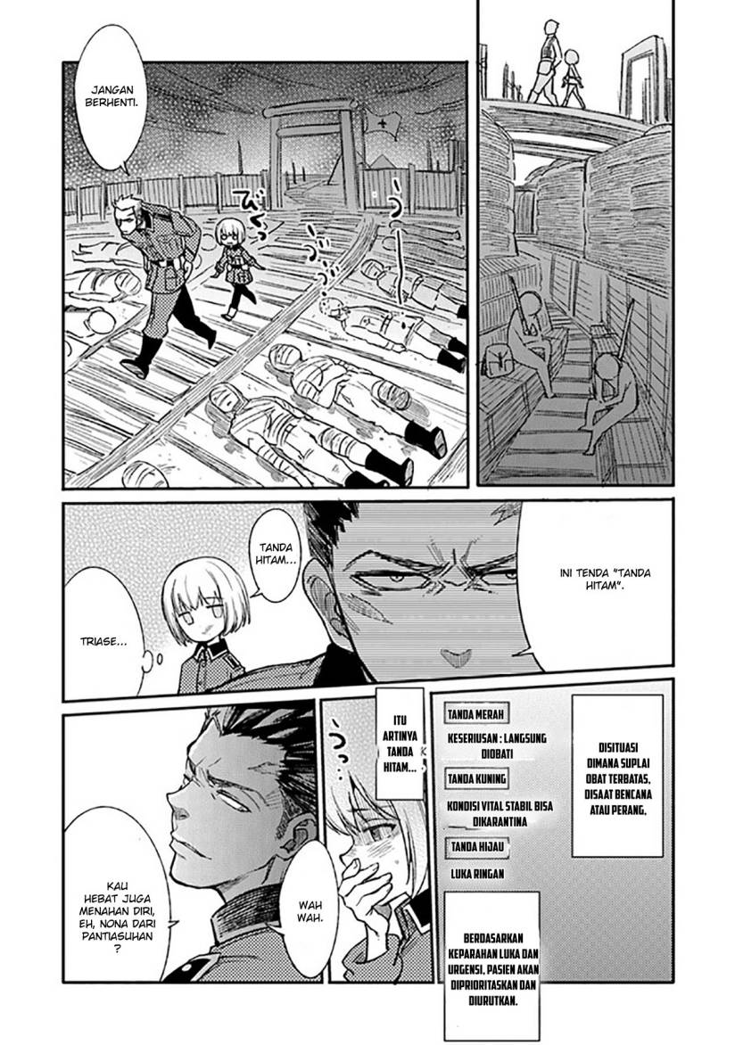 TS Eiseihei-san no Senjou Nikki Chapter 01 Gambar 21
