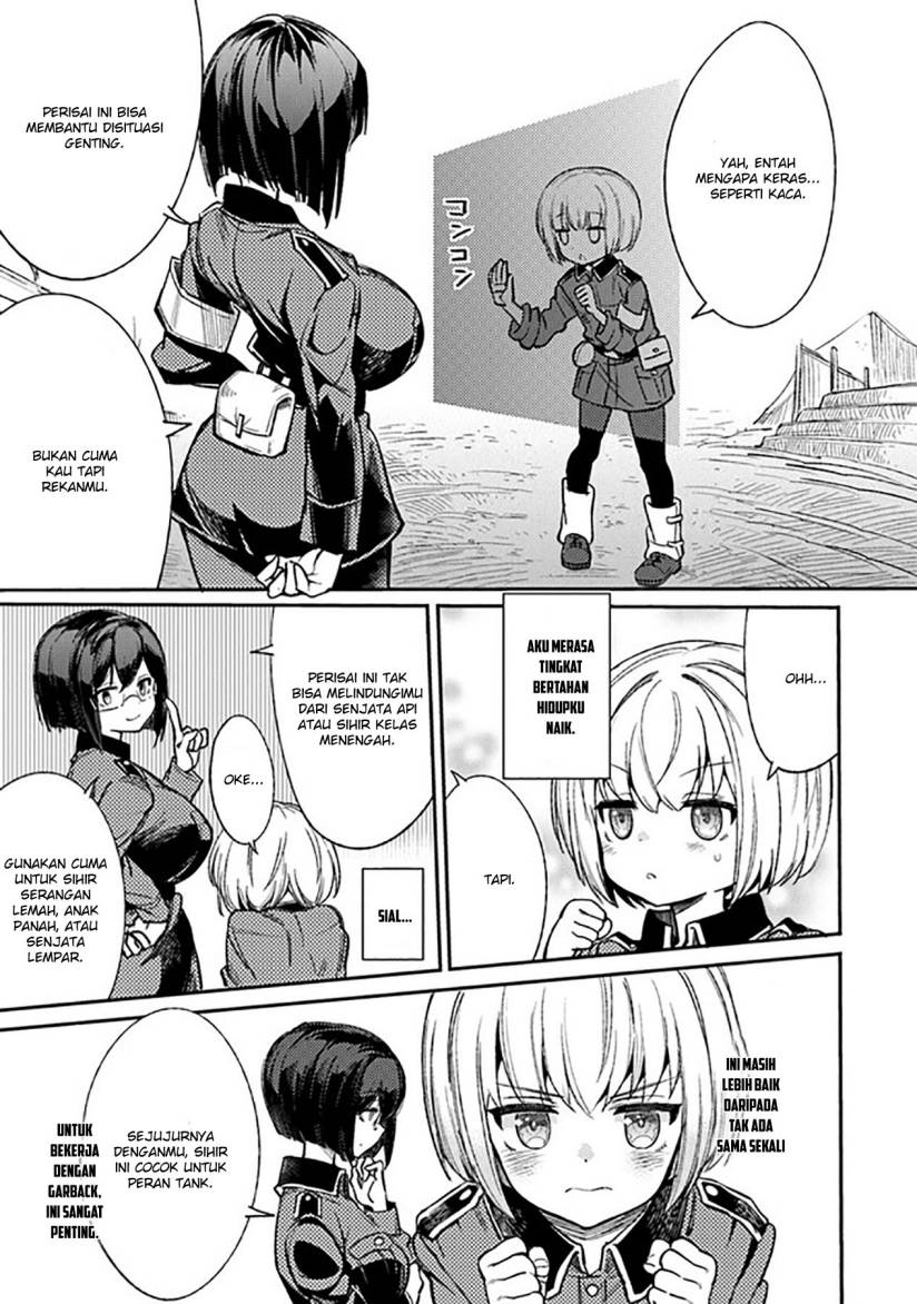 TS Eiseihei-san no Senjou Nikki Chapter 01 Gambar 28