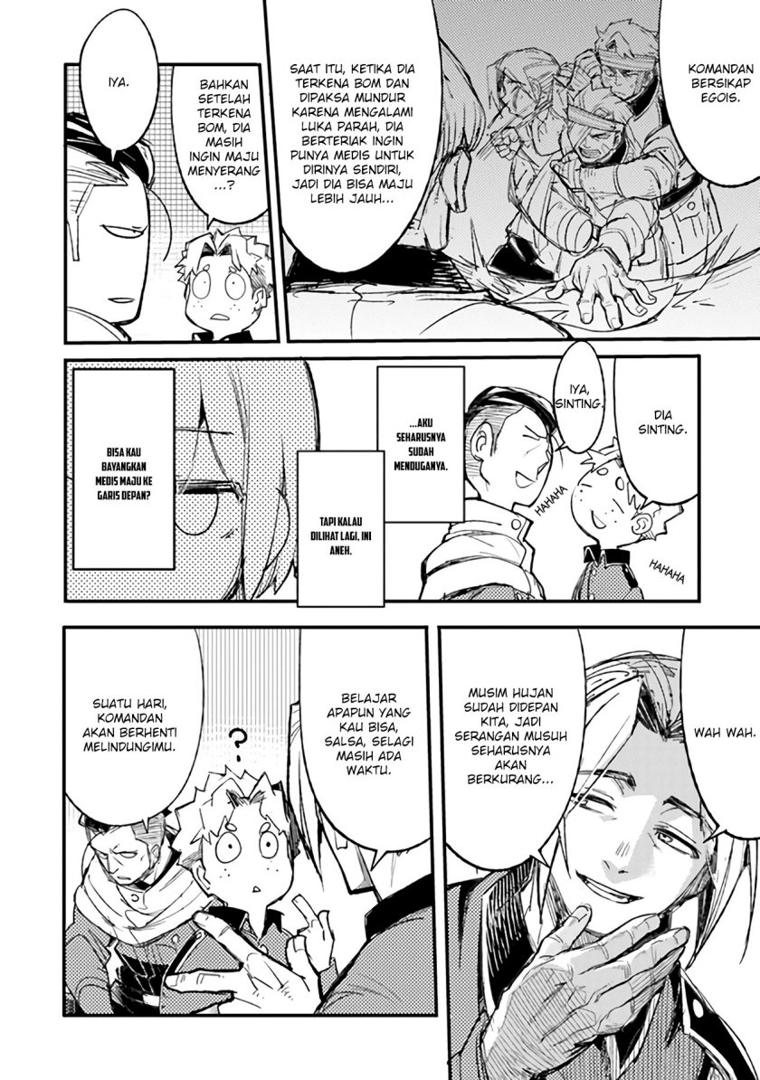TS Eiseihei-san no Senjou Nikki Chapter 05 Gambar 9