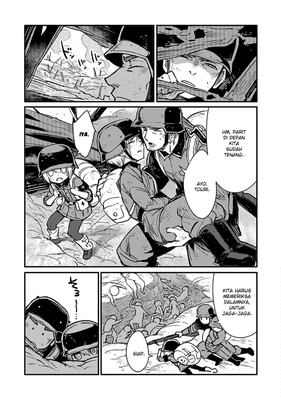 TS Eiseihei-san no Senjou Nikki Chapter 14 fix Gambar 13