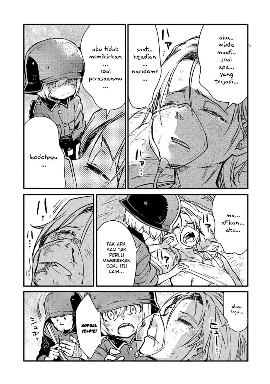 TS Eiseihei-san no Senjou Nikki Chapter 14 fix Gambar 16