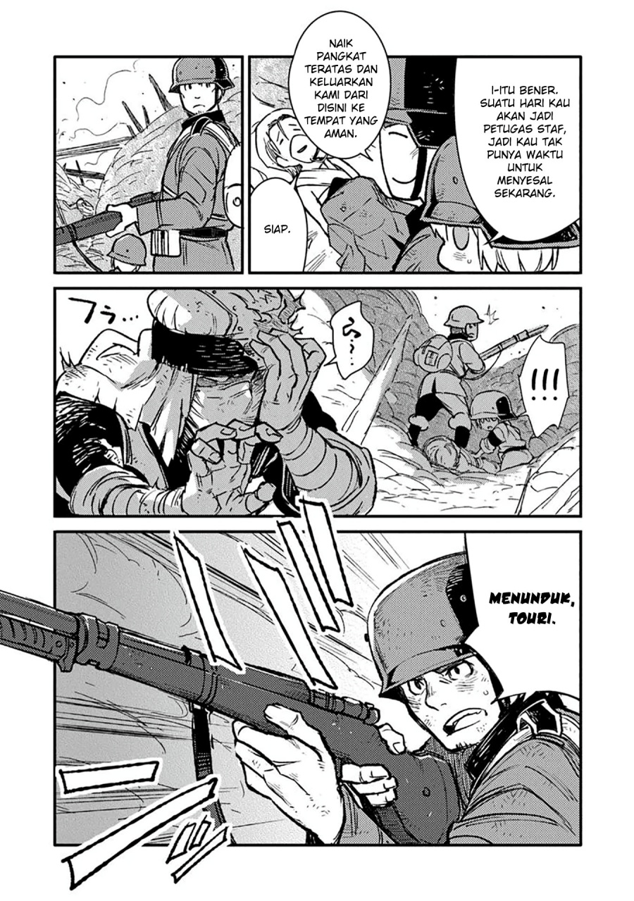 TS Eiseihei-san no Senjou Nikki Chapter 14 fix Gambar 19