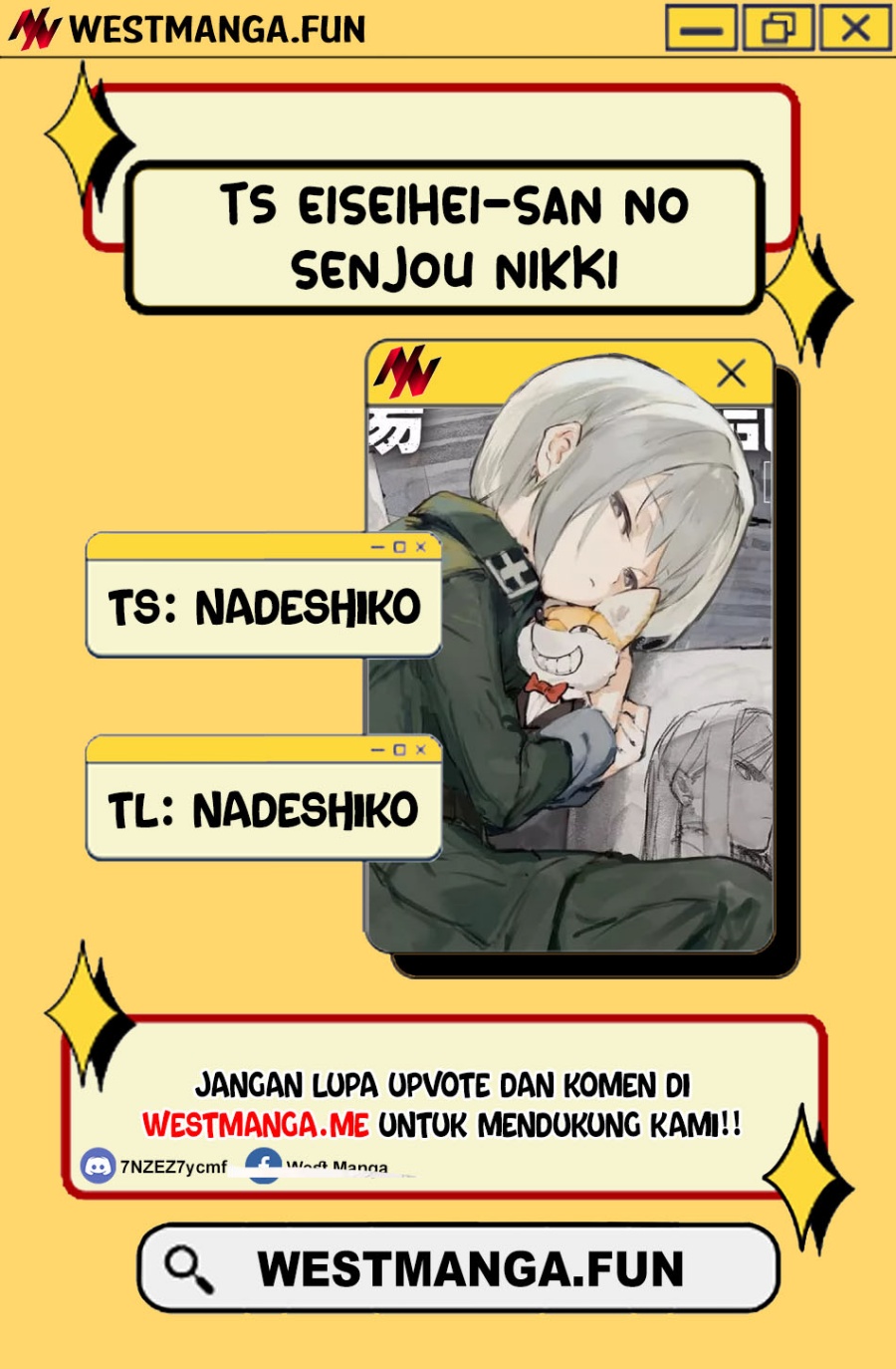TS Eiseihei-san no Senjou Nikki Chapter 16.2 Gambar 1