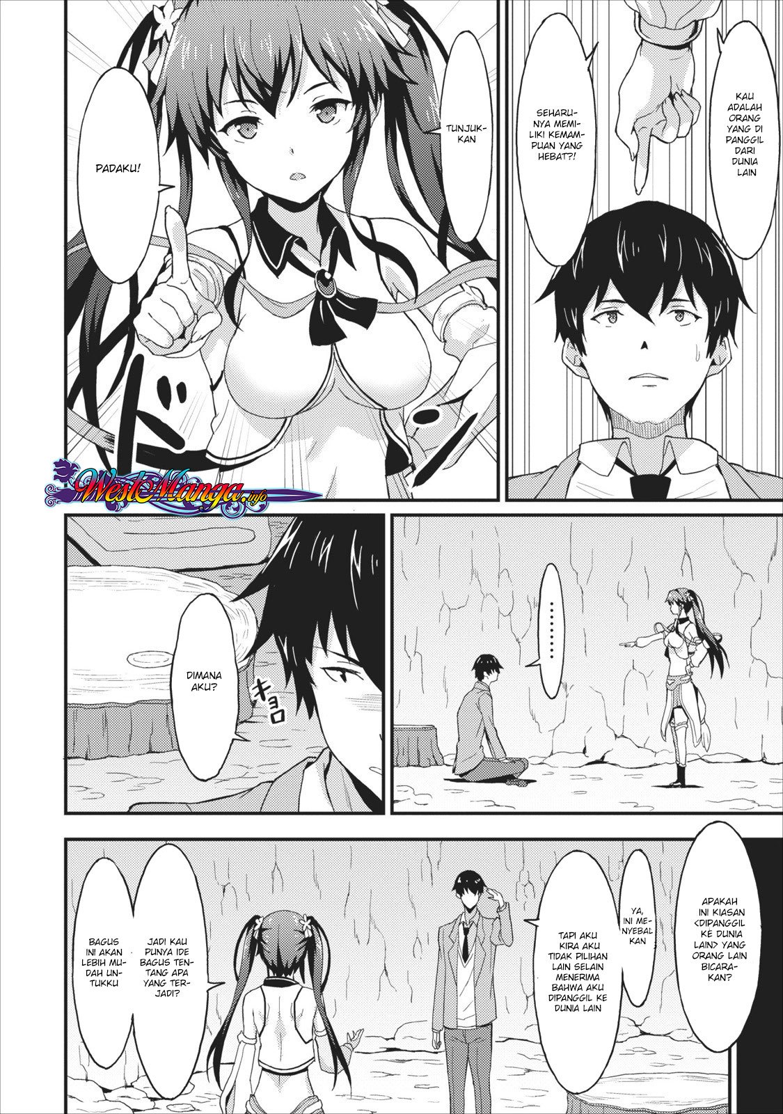 Taberu dake de Level-Up! Damegami to Issho ni Isekai Musou Chapter 01 Gambar 5