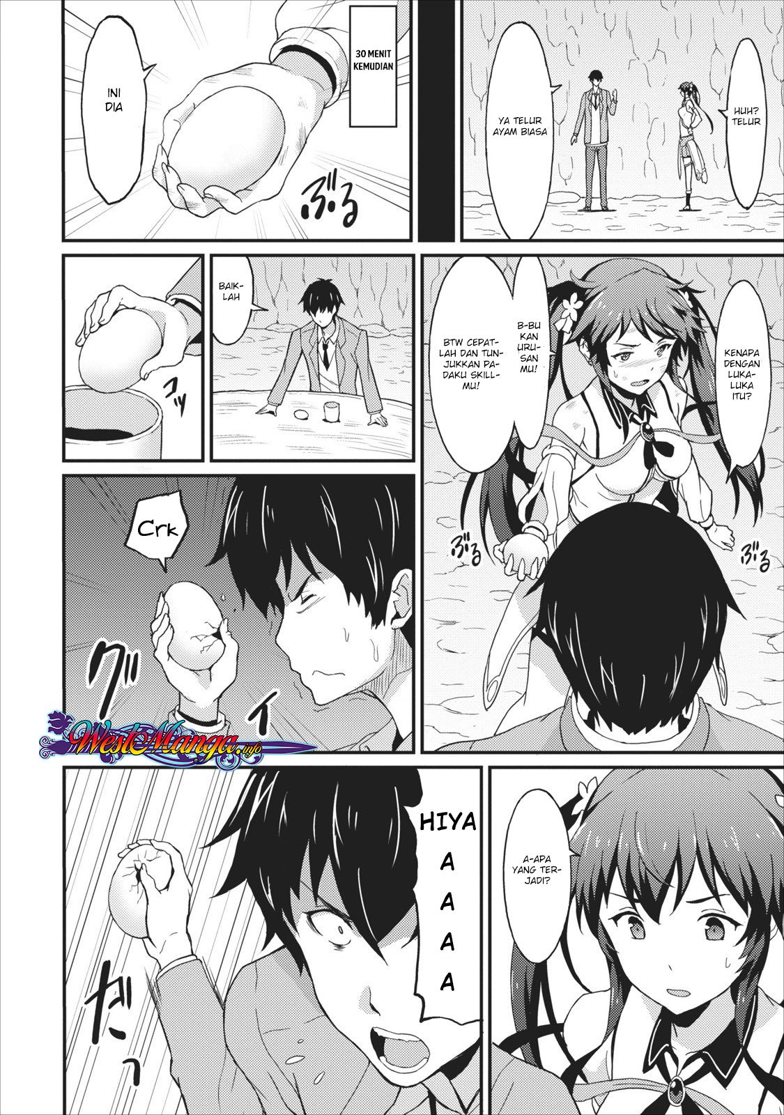 Taberu dake de Level-Up! Damegami to Issho ni Isekai Musou Chapter 01 Gambar 7