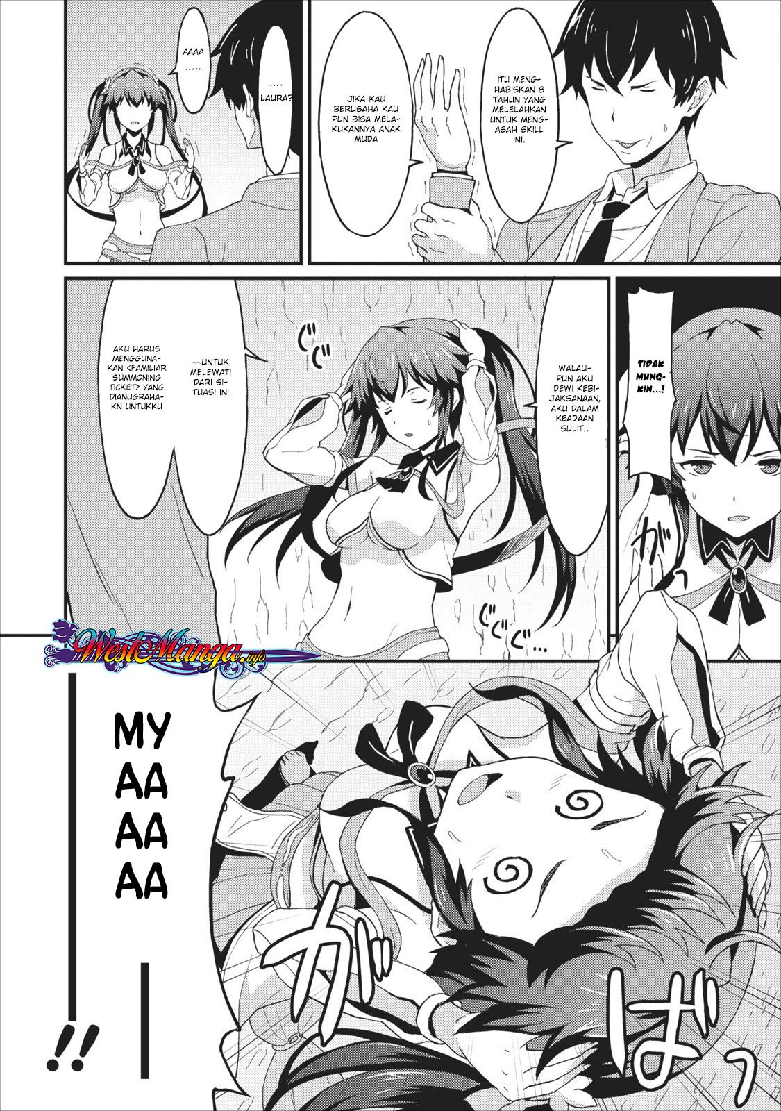 Taberu dake de Level-Up! Damegami to Issho ni Isekai Musou Chapter 01 Gambar 9