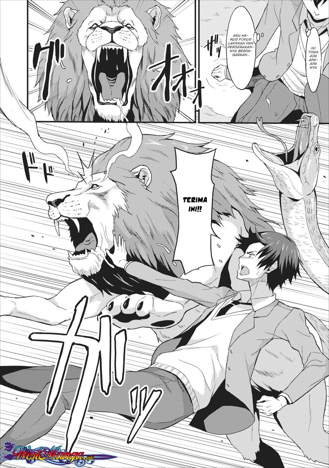 Taberu dake de Level-Up! Damegami to Issho ni Isekai Musou Chapter 01 Gambar 18