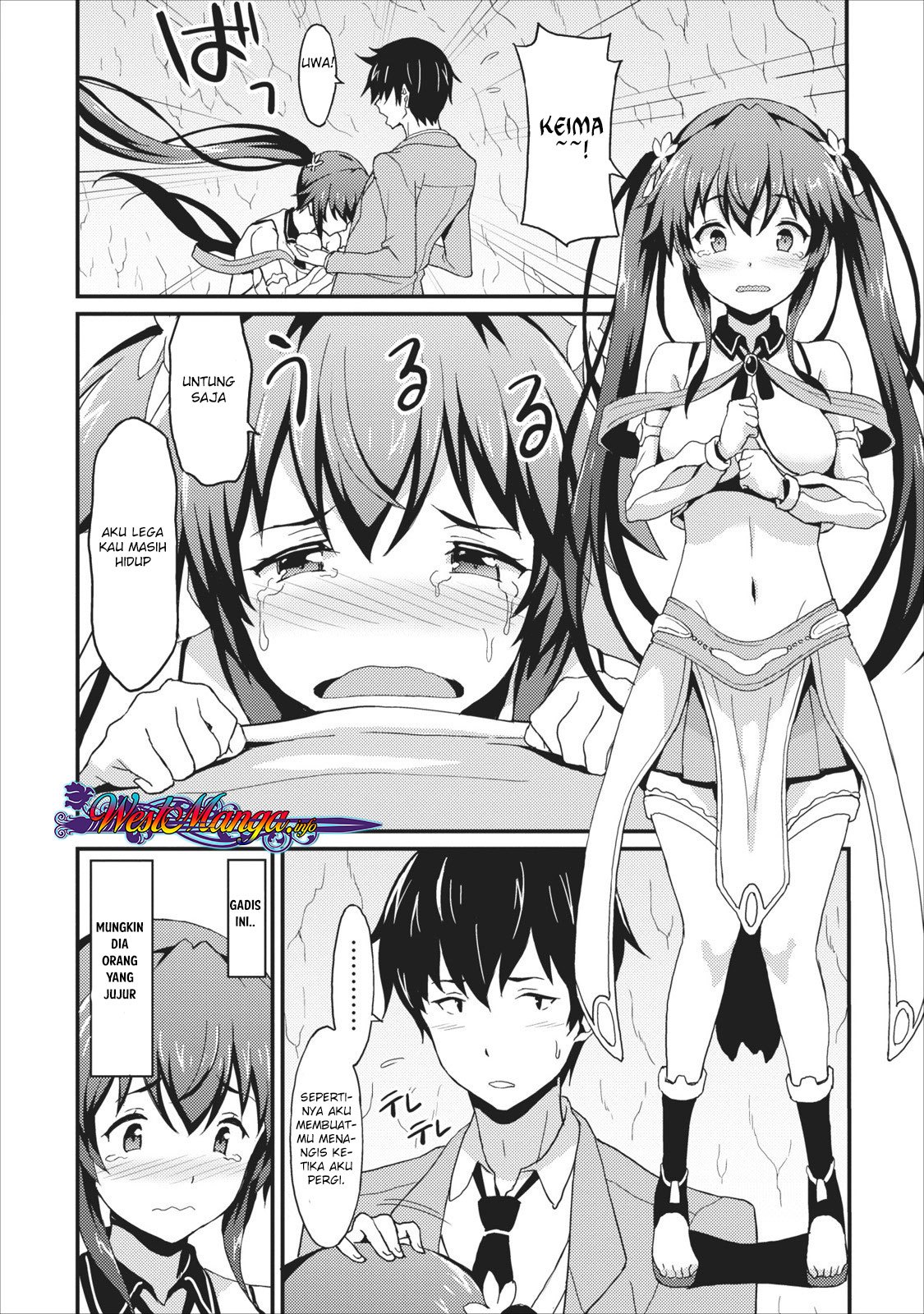 Taberu dake de Level-Up! Damegami to Issho ni Isekai Musou Chapter 01 Gambar 20
