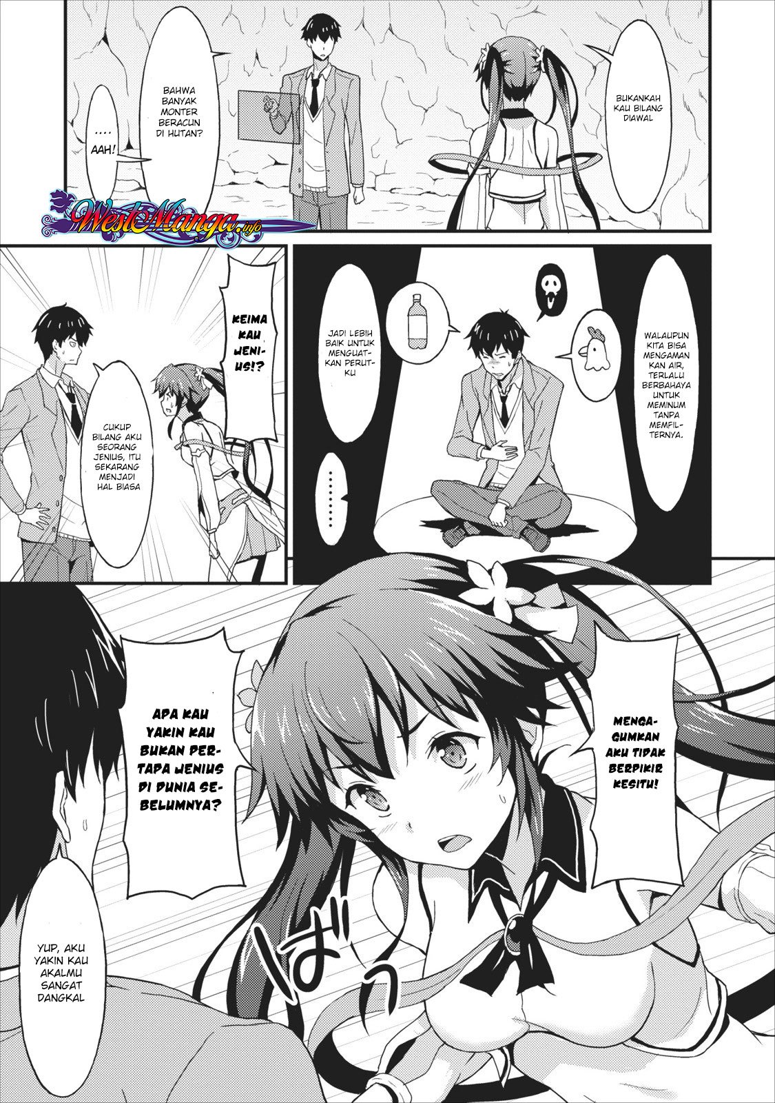 Taberu dake de Level-Up! Damegami to Issho ni Isekai Musou Chapter 01 Gambar 27