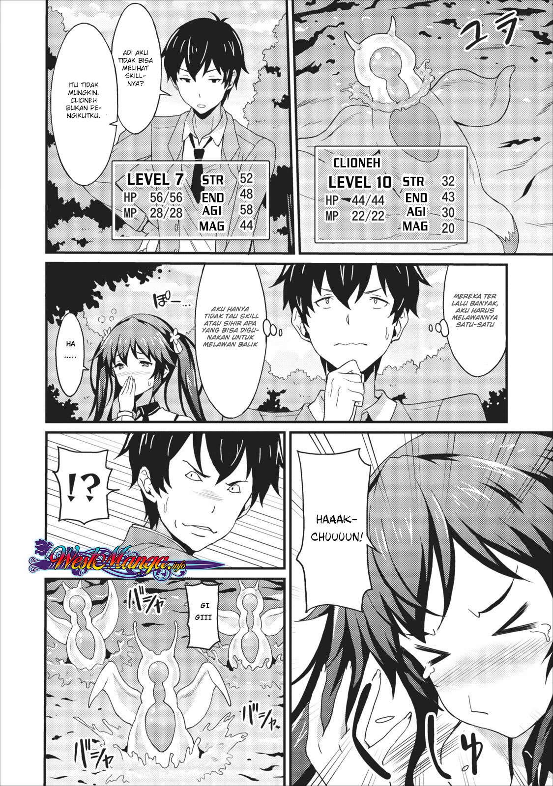 Taberu dake de Level-Up! Damegami to Issho ni Isekai Musou Chapter 01 Gambar 30