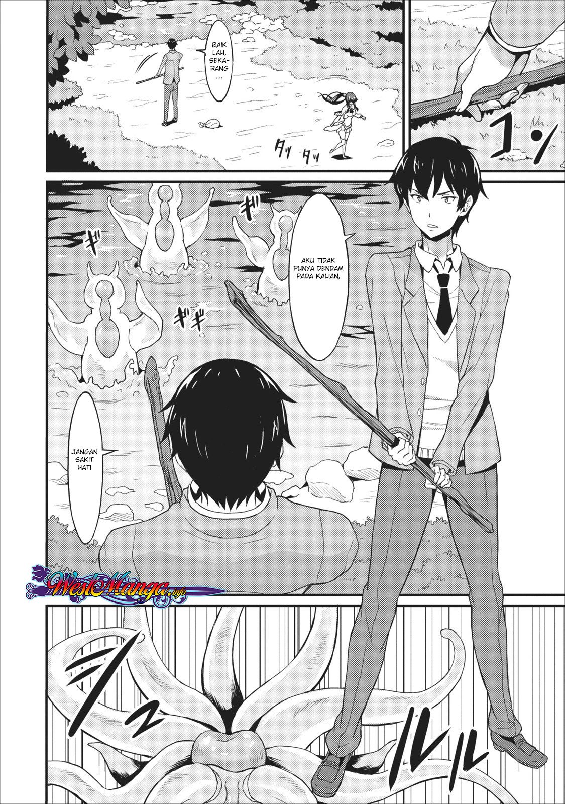 Taberu dake de Level-Up! Damegami to Issho ni Isekai Musou Chapter 01 Gambar 32