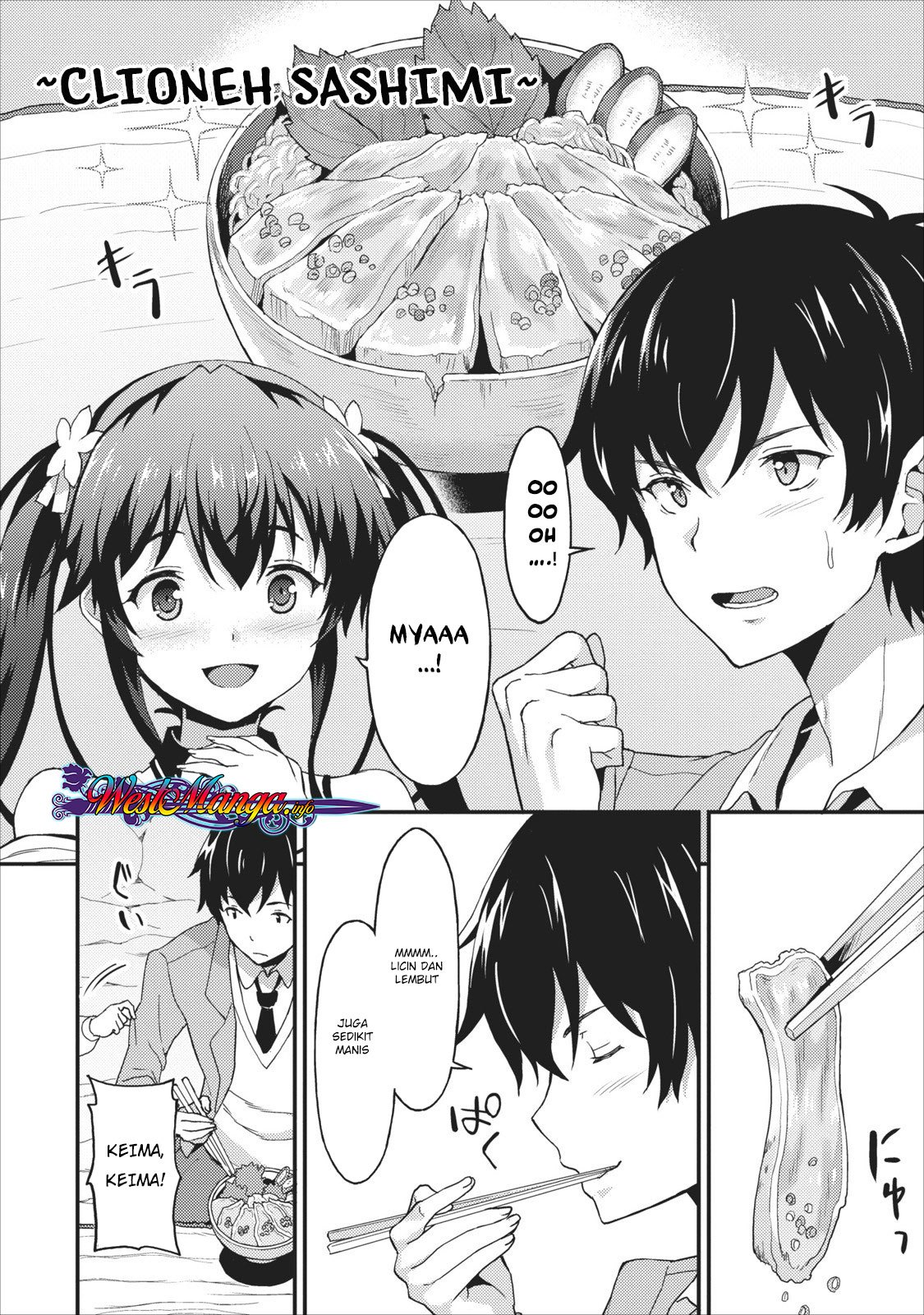 Taberu dake de Level-Up! Damegami to Issho ni Isekai Musou Chapter 01 Gambar 36