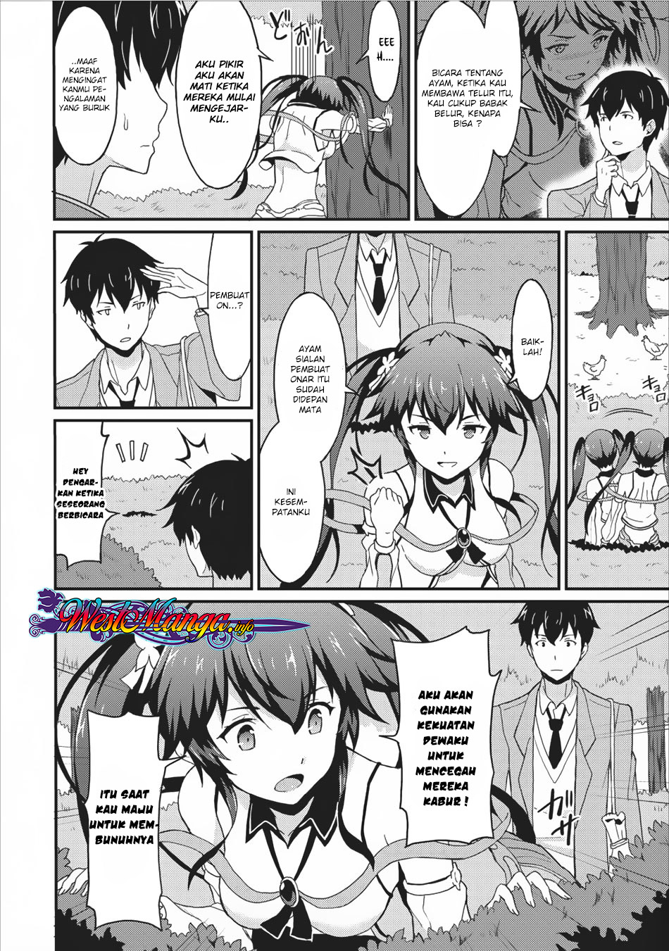 Taberu dake de Level-Up! Damegami to Issho ni Isekai Musou Chapter 02 Gambar 3