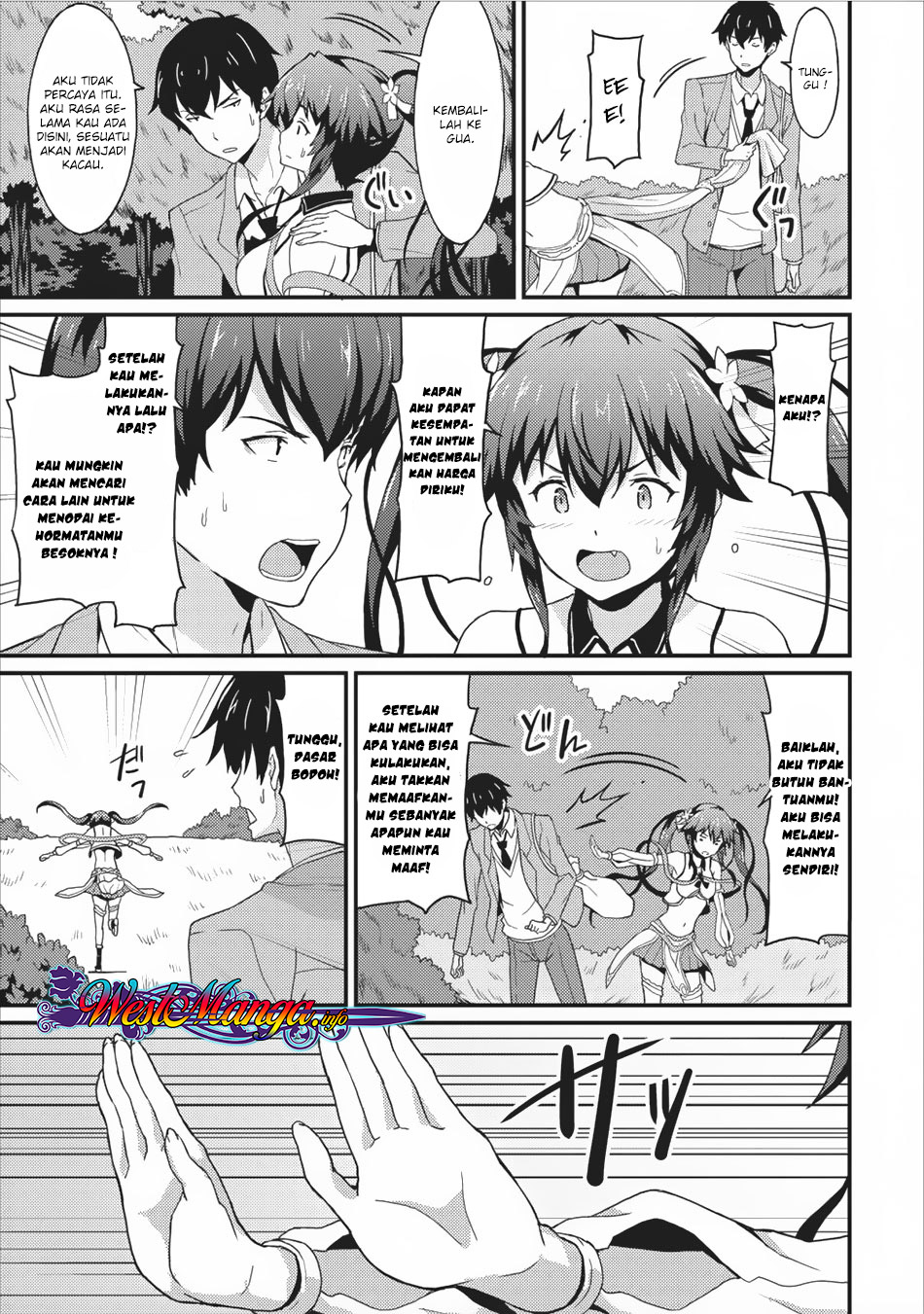 Taberu dake de Level-Up! Damegami to Issho ni Isekai Musou Chapter 02 Gambar 4