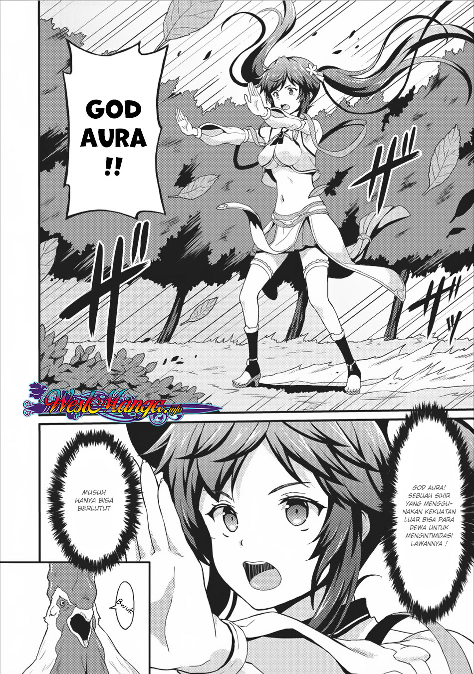 Taberu dake de Level-Up! Damegami to Issho ni Isekai Musou Chapter 02 Gambar 5