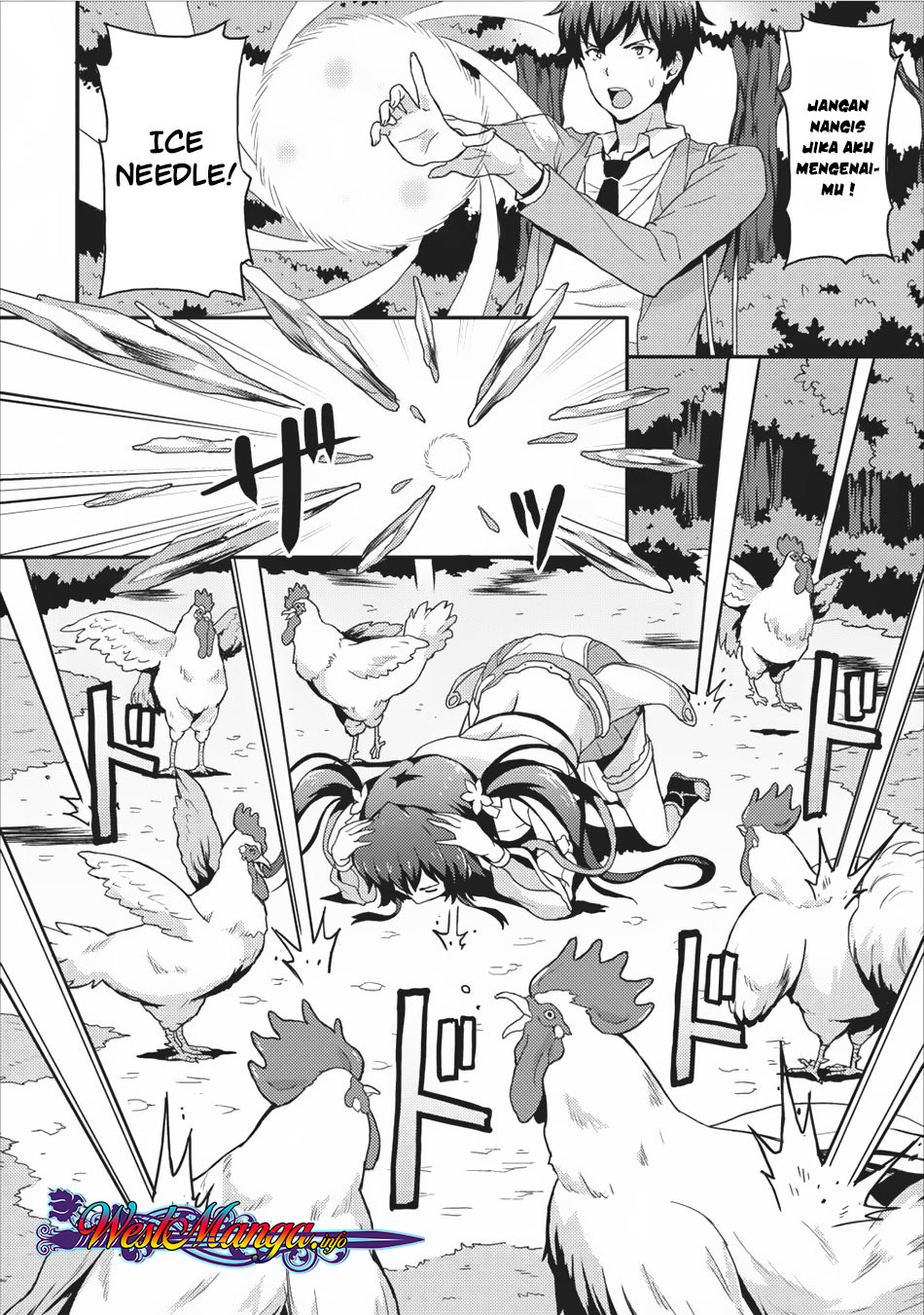 Taberu dake de Level-Up! Damegami to Issho ni Isekai Musou Chapter 02 Gambar 7