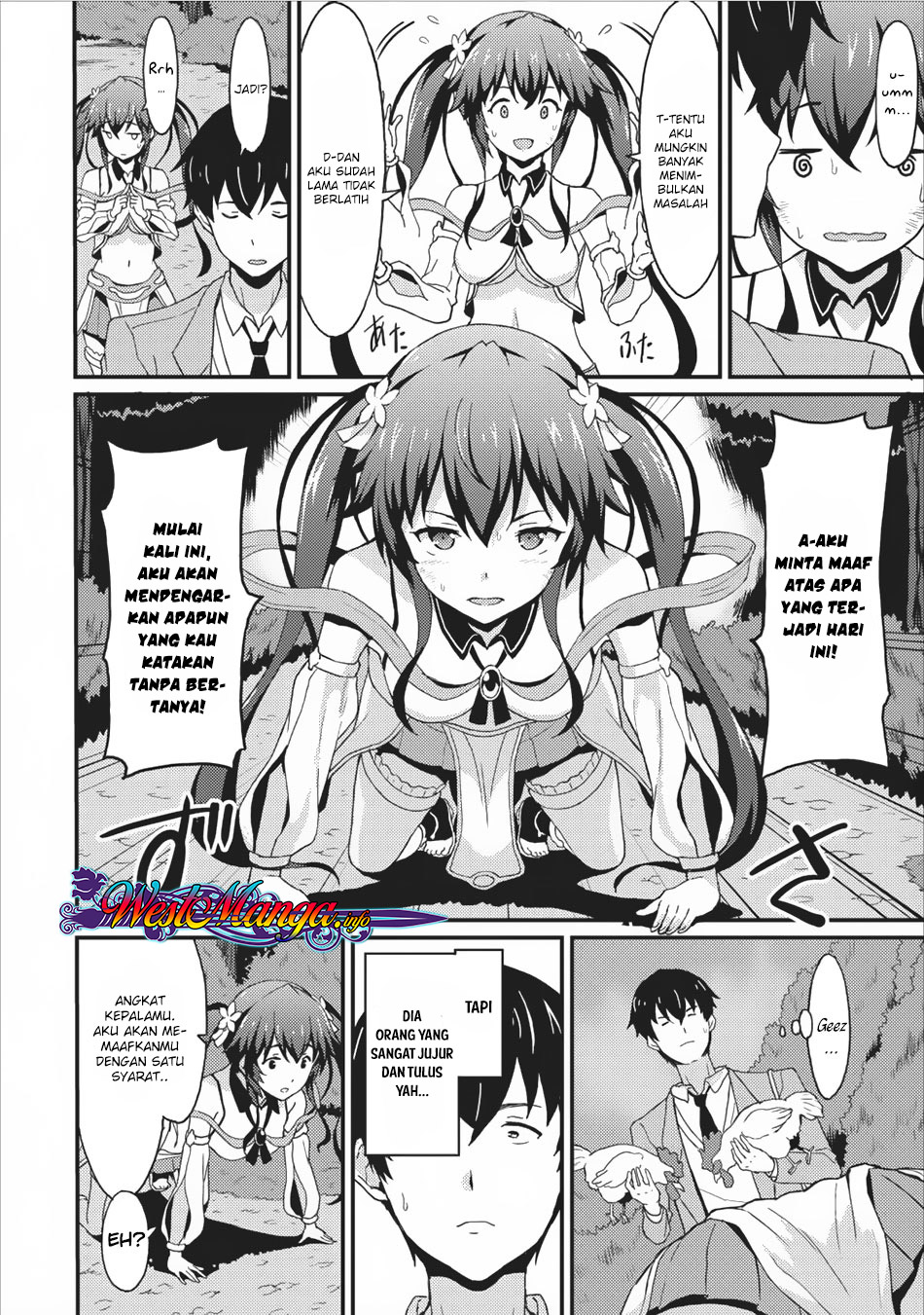 Taberu dake de Level-Up! Damegami to Issho ni Isekai Musou Chapter 02 Gambar 11