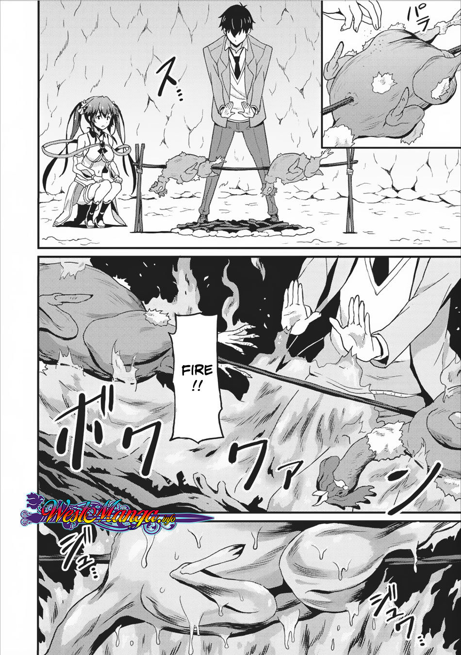 Taberu dake de Level-Up! Damegami to Issho ni Isekai Musou Chapter 02 Gambar 13