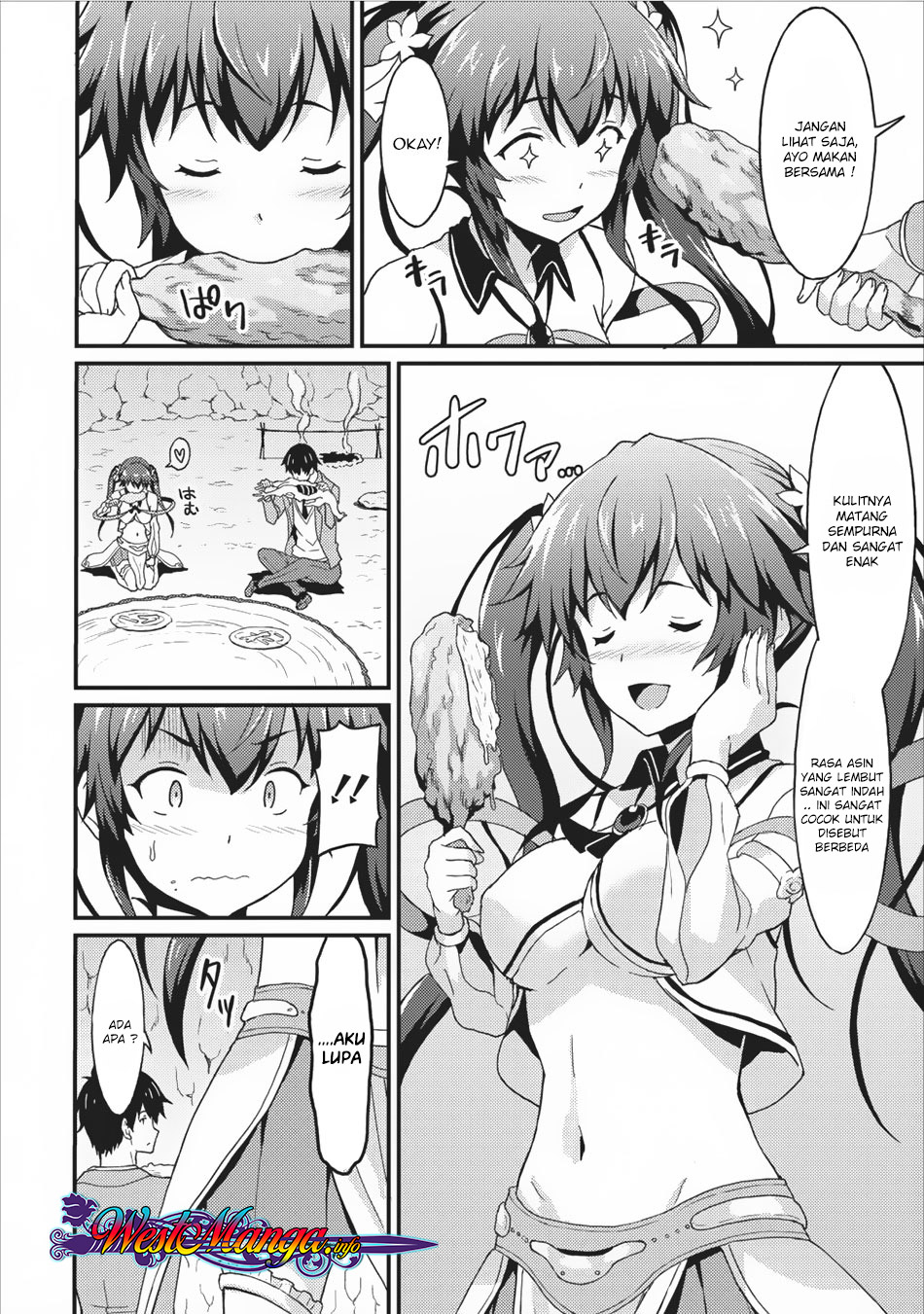 Taberu dake de Level-Up! Damegami to Issho ni Isekai Musou Chapter 02 Gambar 15