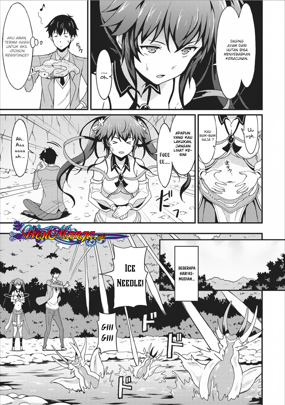 Taberu dake de Level-Up! Damegami to Issho ni Isekai Musou Chapter 02 Gambar 16
