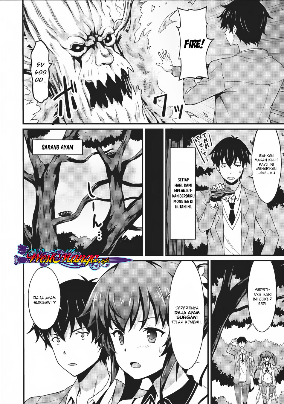 Taberu dake de Level-Up! Damegami to Issho ni Isekai Musou Chapter 02 Gambar 18