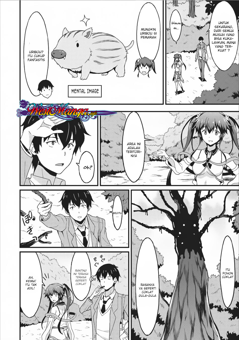 Taberu dake de Level-Up! Damegami to Issho ni Isekai Musou Chapter 02 Gambar 26