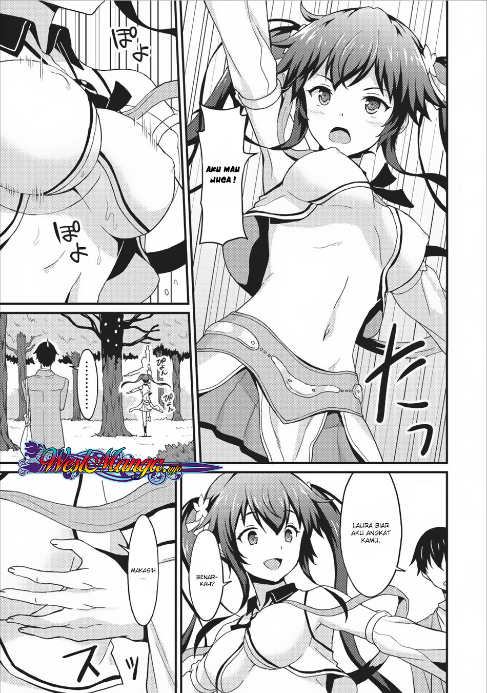 Taberu dake de Level-Up! Damegami to Issho ni Isekai Musou Chapter 02 Gambar 27