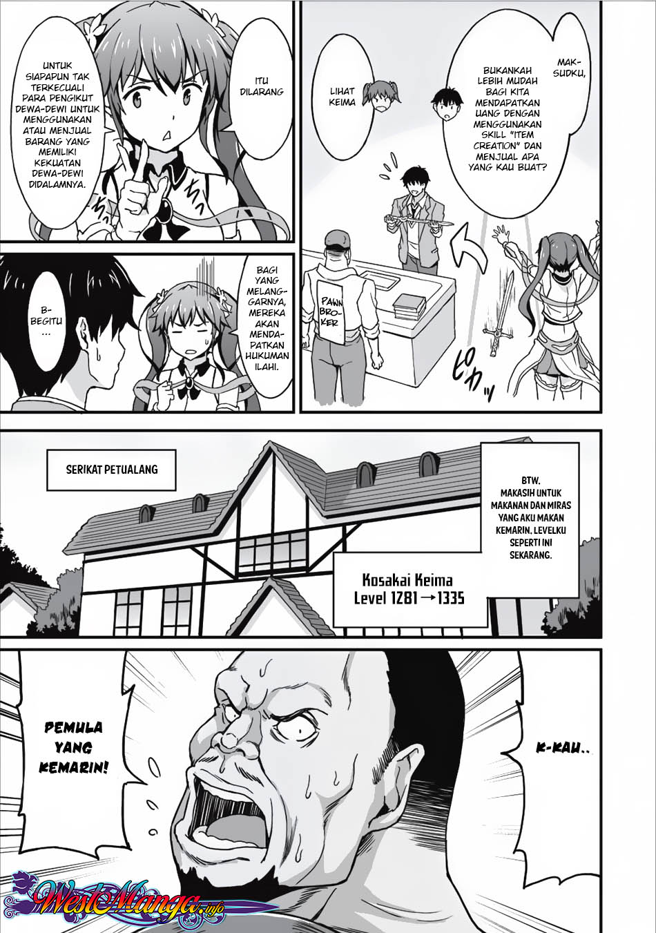 Taberu dake de Level-Up! Damegami to Issho ni Isekai Musou Chapter 05 Gambar 5