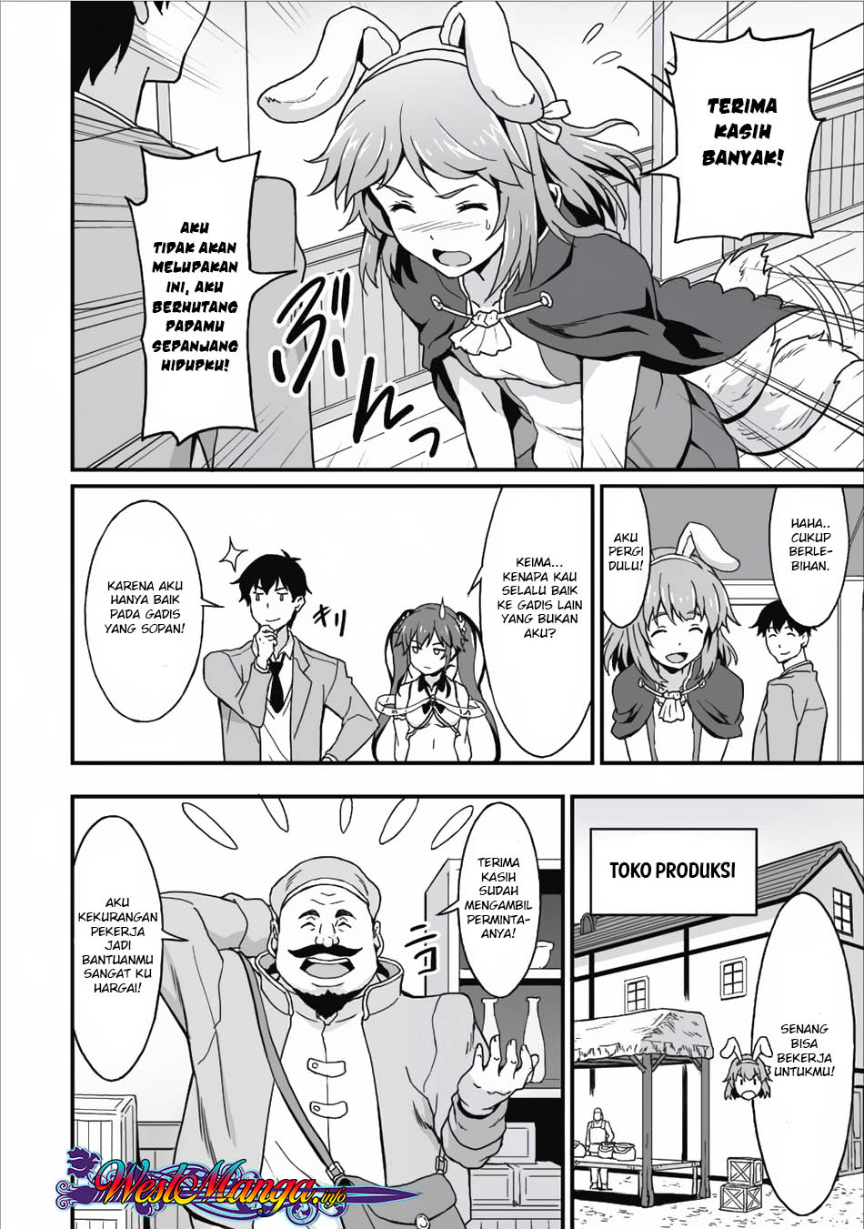 Taberu dake de Level-Up! Damegami to Issho ni Isekai Musou Chapter 05 Gambar 10