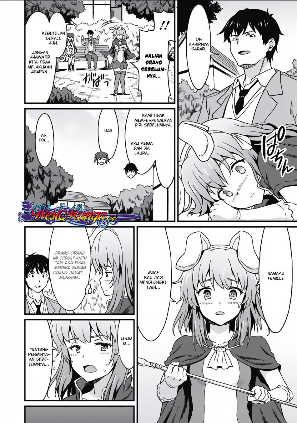 Taberu dake de Level-Up! Damegami to Issho ni Isekai Musou Chapter 05 Gambar 16
