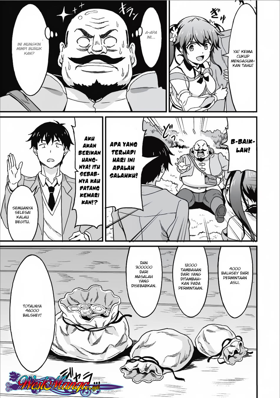 Taberu dake de Level-Up! Damegami to Issho ni Isekai Musou Chapter 05 Gambar 27