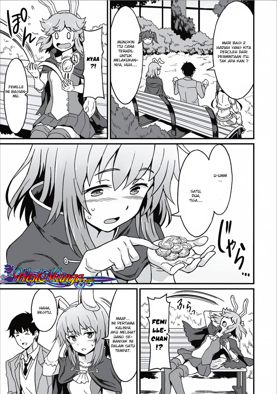Taberu dake de Level-Up! Damegami to Issho ni Isekai Musou Chapter 05 Gambar 31
