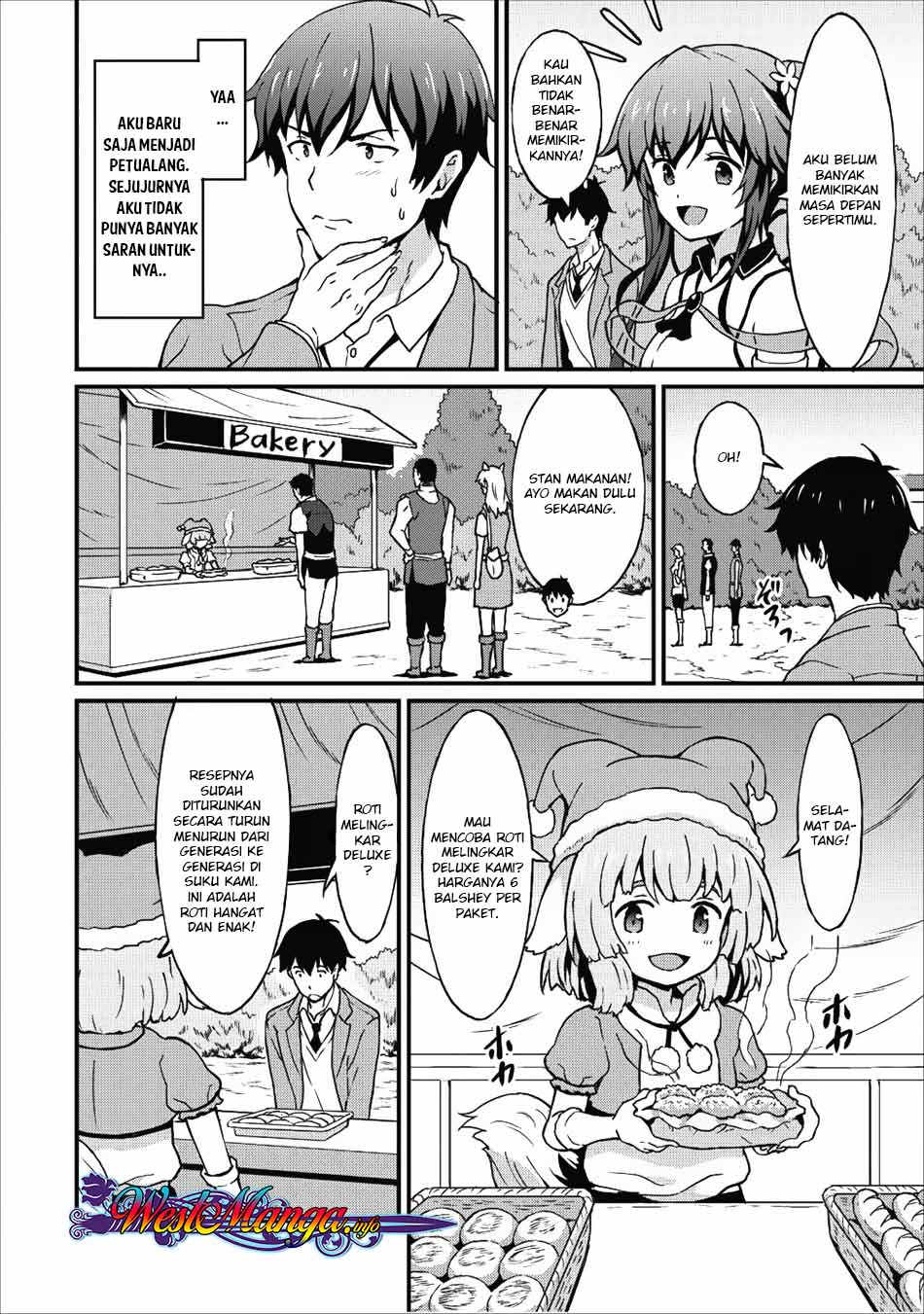 Taberu dake de Level-Up! Damegami to Issho ni Isekai Musou Chapter 06 Gambar 8