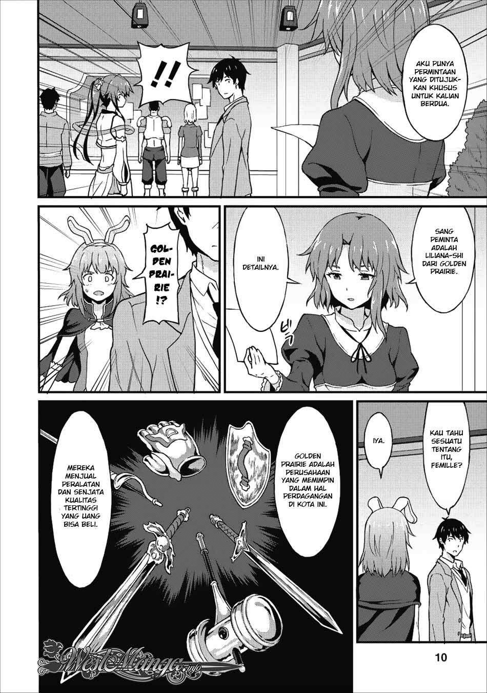 Taberu dake de Level-Up! Damegami to Issho ni Isekai Musou Chapter 06 Gambar 12