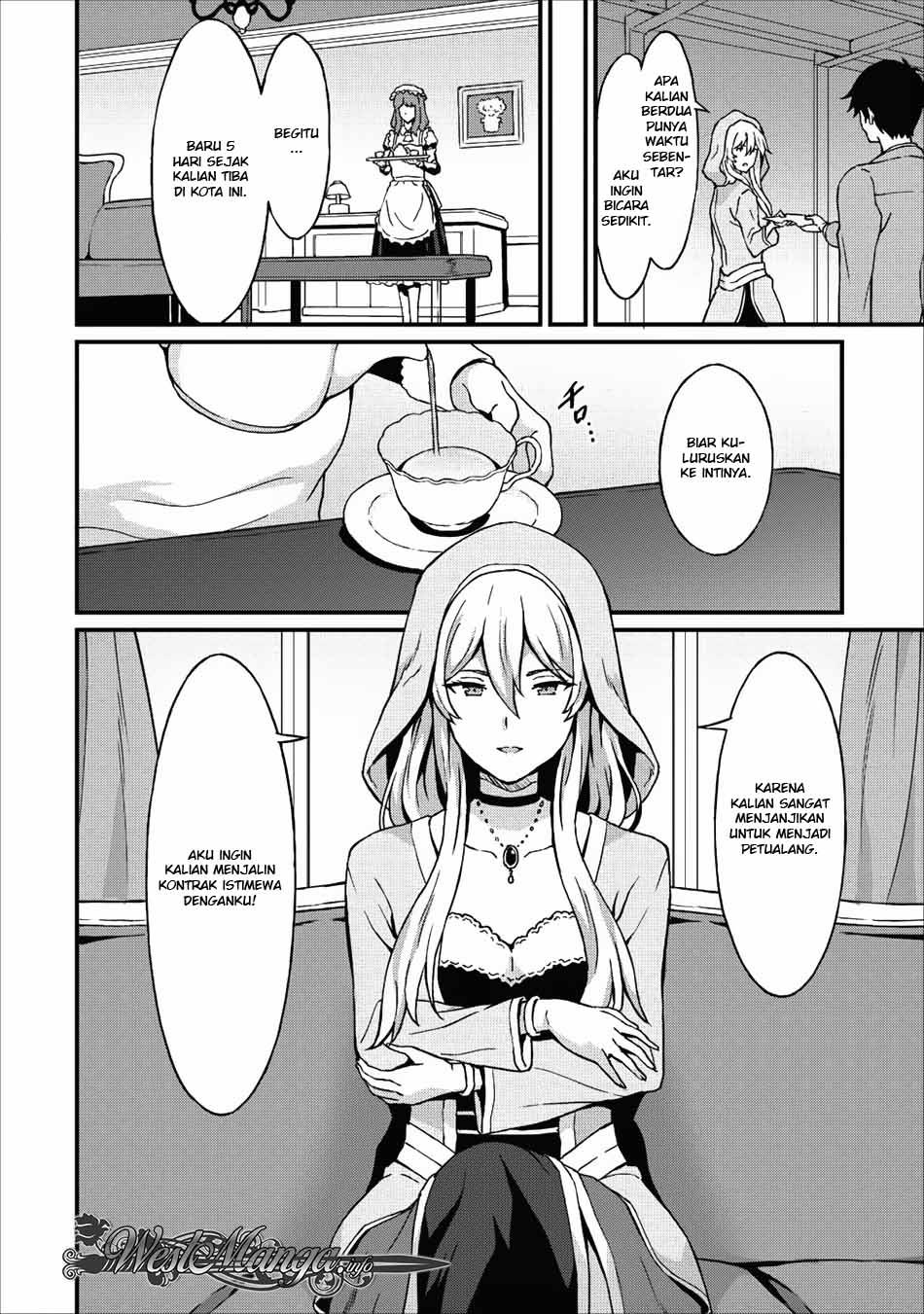 Taberu dake de Level-Up! Damegami to Issho ni Isekai Musou Chapter 06 Gambar 18