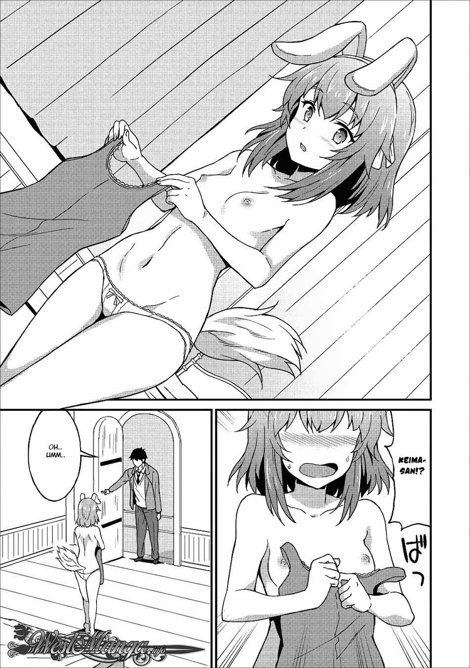 Taberu dake de Level-Up! Damegami to Issho ni Isekai Musou Chapter 07 Gambar 19