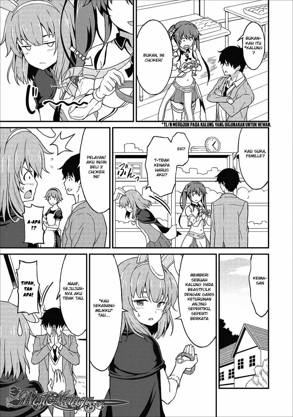 Taberu dake de Level-Up! Damegami to Issho ni Isekai Musou Chapter 07 Gambar 23