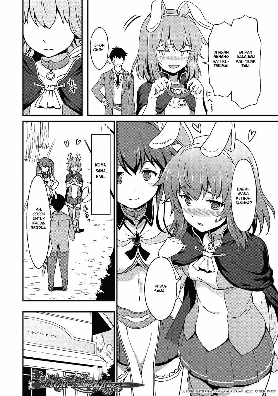 Taberu dake de Level-Up! Damegami to Issho ni Isekai Musou Chapter 07 Gambar 24
