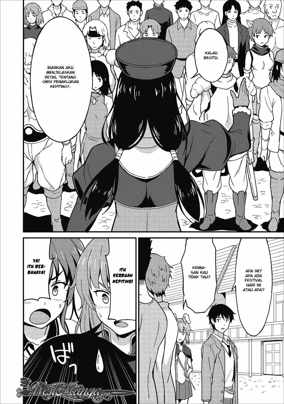 Taberu dake de Level-Up! Damegami to Issho ni Isekai Musou Chapter 07 Gambar 26