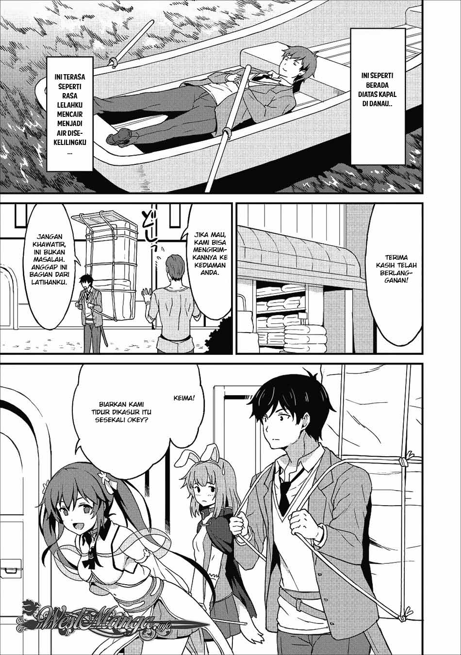 Taberu dake de Level-Up! Damegami to Issho ni Isekai Musou Chapter 07 Gambar 31