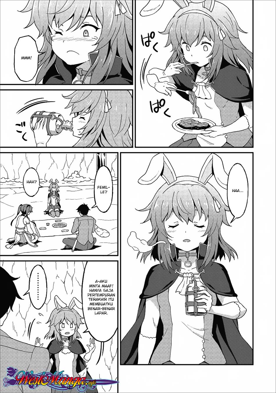 Taberu dake de Level-Up! Damegami to Issho ni Isekai Musou Chapter 11 Gambar 9