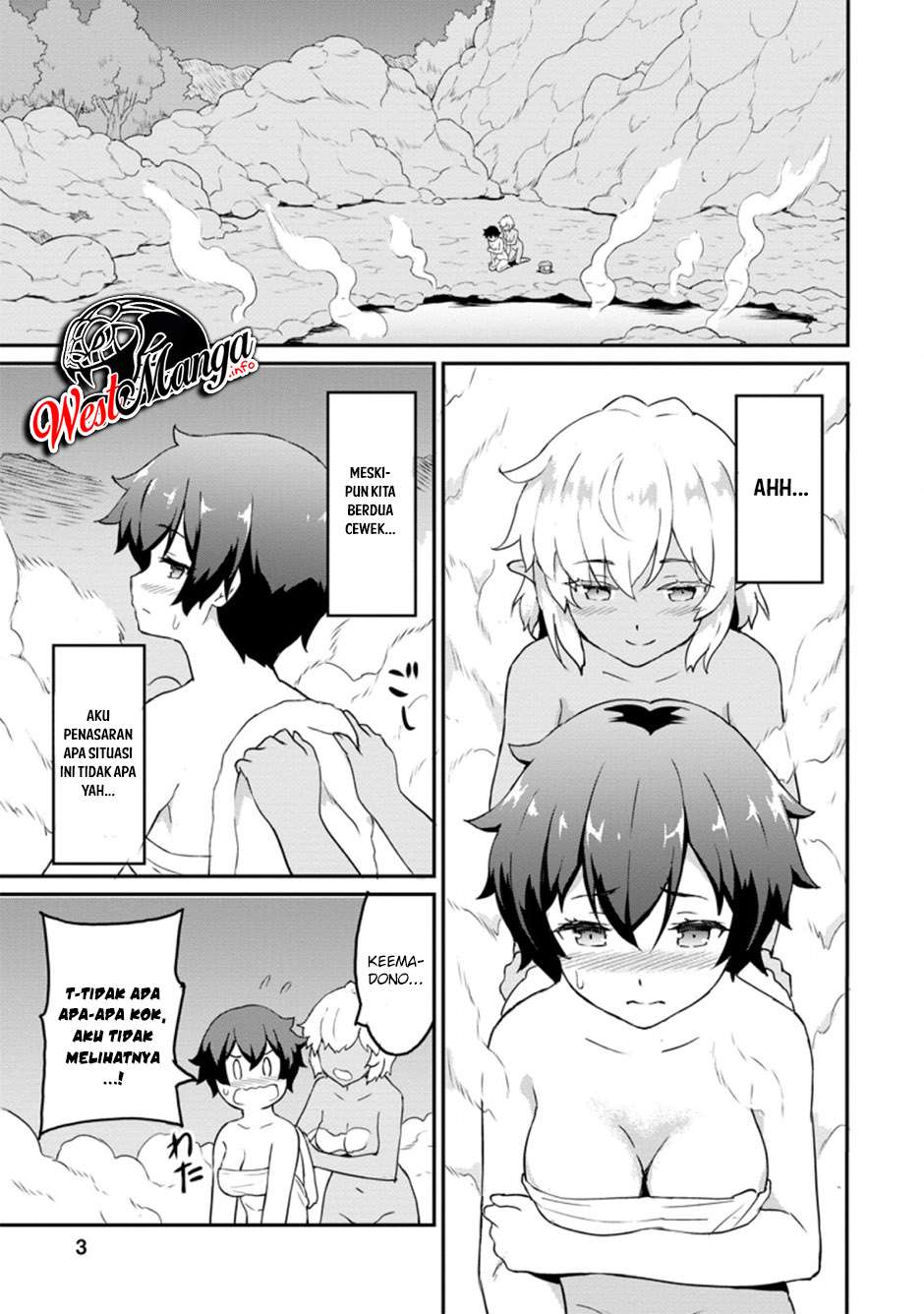 Taberu dake de Level-Up! Damegami to Issho ni Isekai Musou Chapter 21.1 Gambar 2