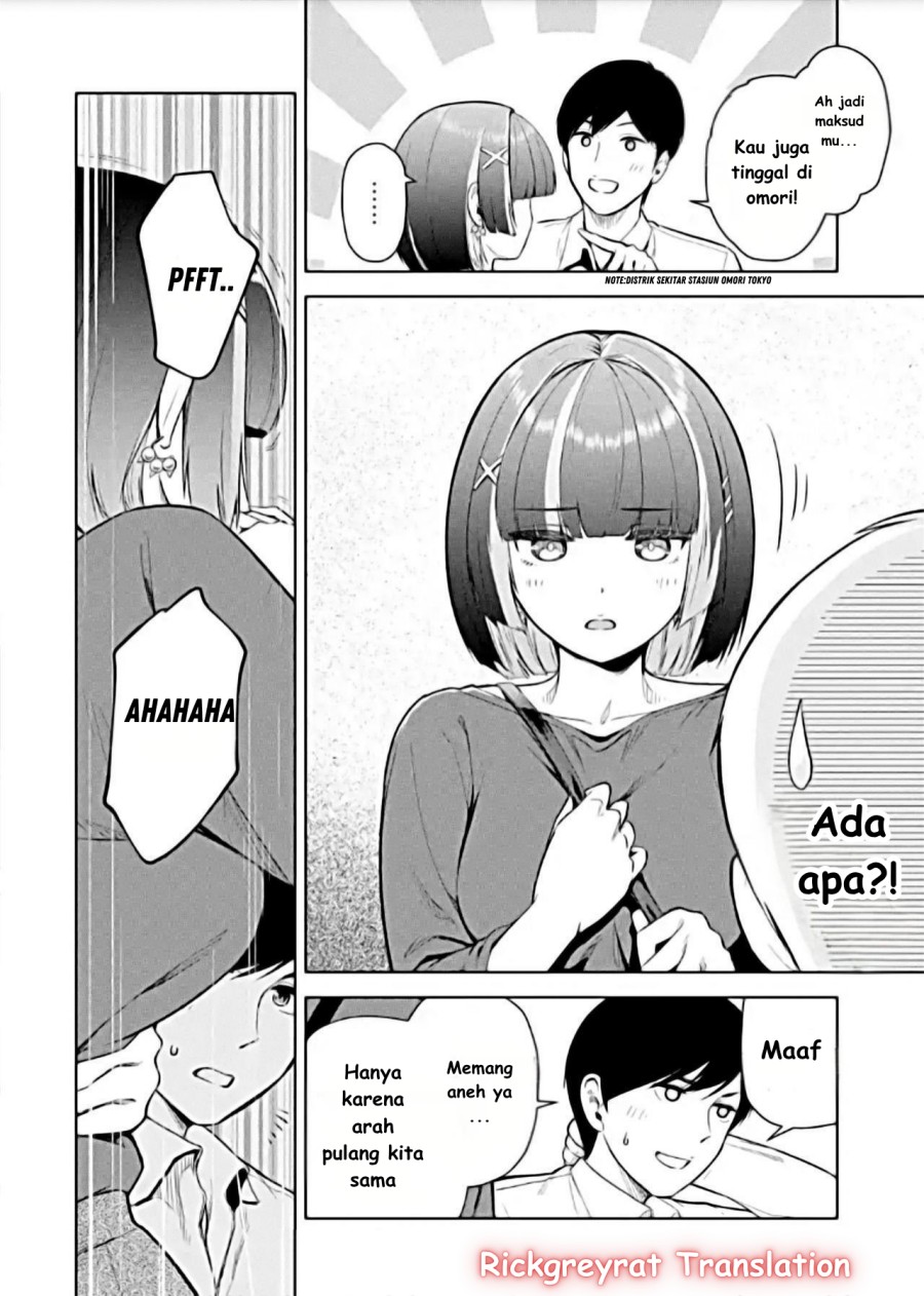 Tachi Nomi Izakaya De Kei Joshidaisei Ga Tonari Ni Kuru Hanashi Chapter 04 Gambar 17