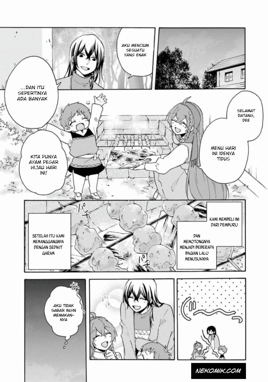 Tada Shiawasena Isekai Kazoku Seikatsu Chapter 13.5 Gambar 16