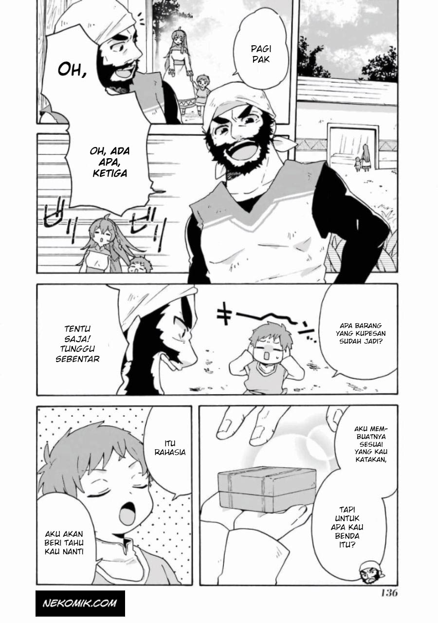 Tada Shiawasena Isekai Kazoku Seikatsu Chapter 13 Gambar 5