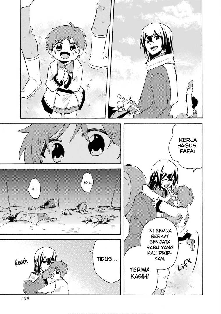 Tada Shiawasena Isekai Kazoku Seikatsu Chapter 24 Gambar 23