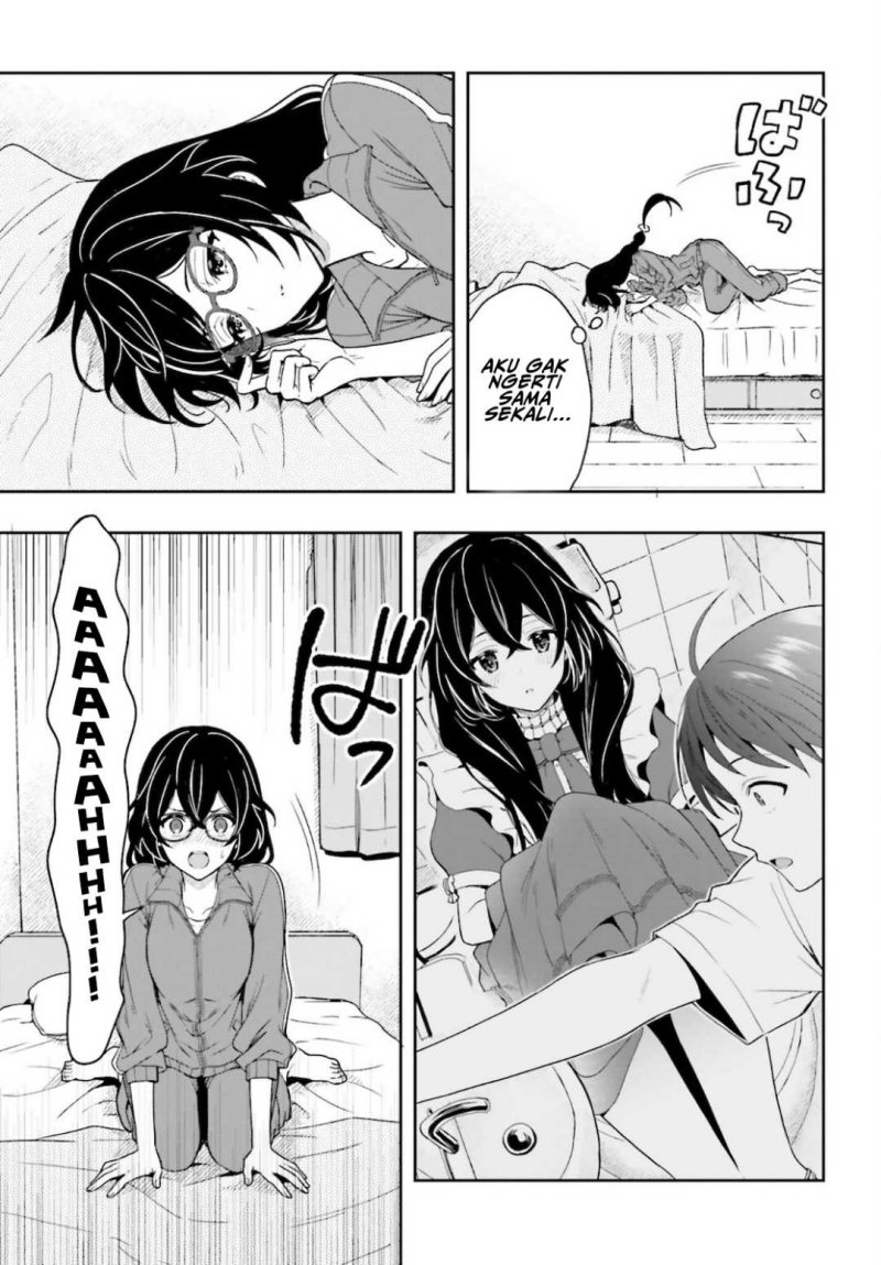 Takachiho Honoka-senpai ga SUKIde SUKIde Iroiro Gamandekinai. Chapter 03 Gambar 3