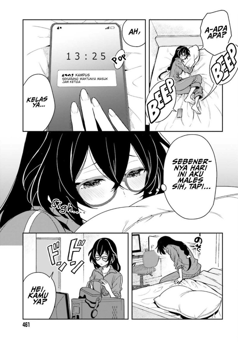 Takachiho Honoka-senpai ga SUKIde SUKIde Iroiro Gamandekinai. Chapter 03 Gambar 5