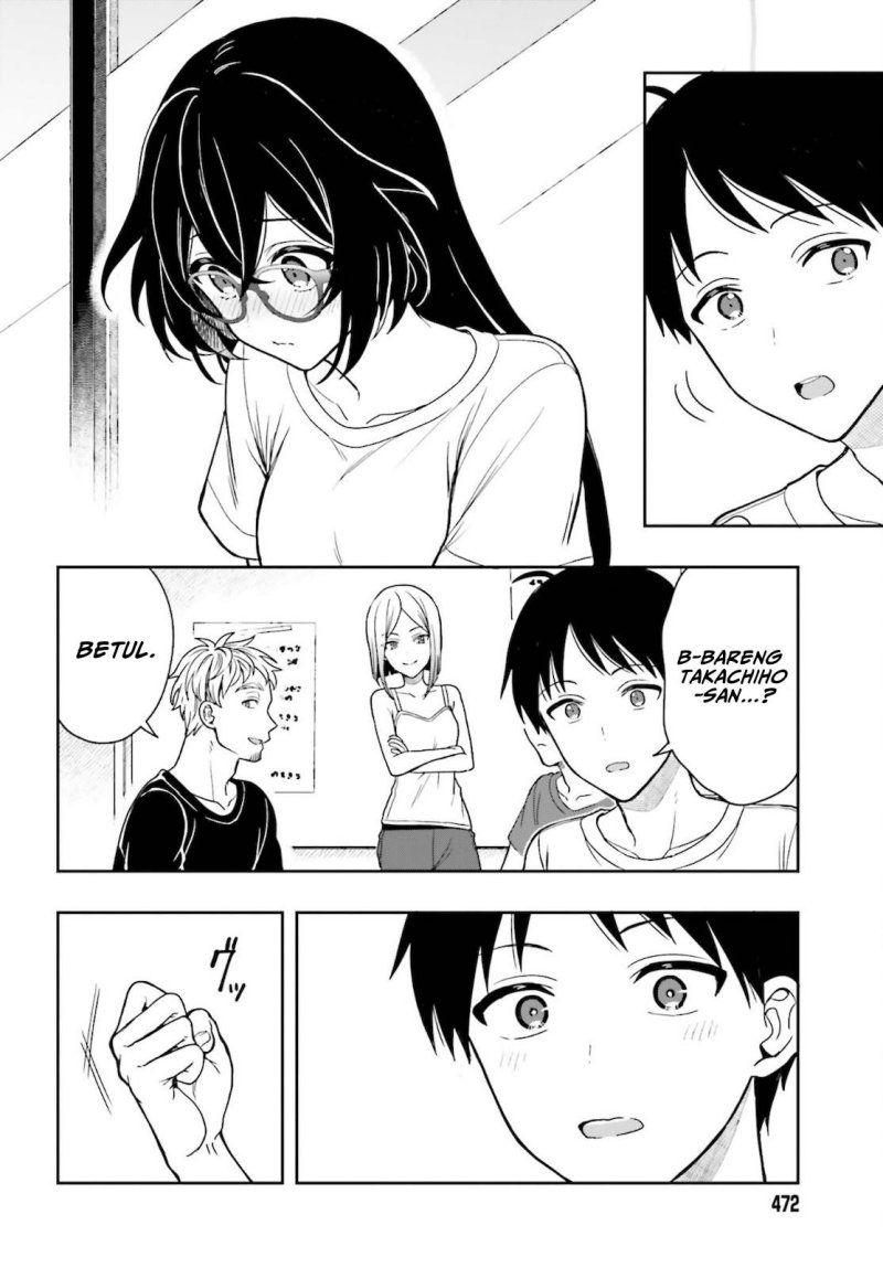 Takachiho Honoka-senpai ga SUKIde SUKIde Iroiro Gamandekinai. Chapter 03 Gambar 16