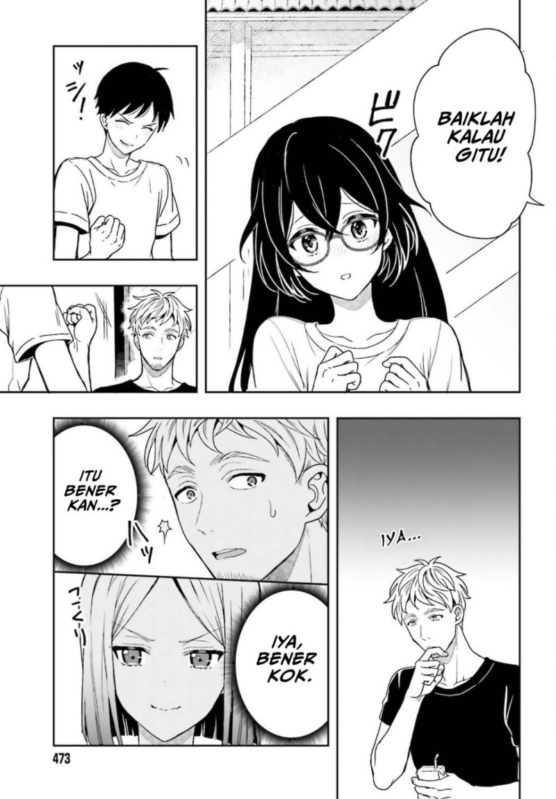 Takachiho Honoka-senpai ga SUKIde SUKIde Iroiro Gamandekinai. Chapter 03 Gambar 17